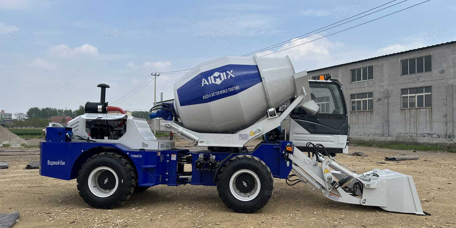 Ready Loader Concrete Mixer Would Be Sent To Russia
