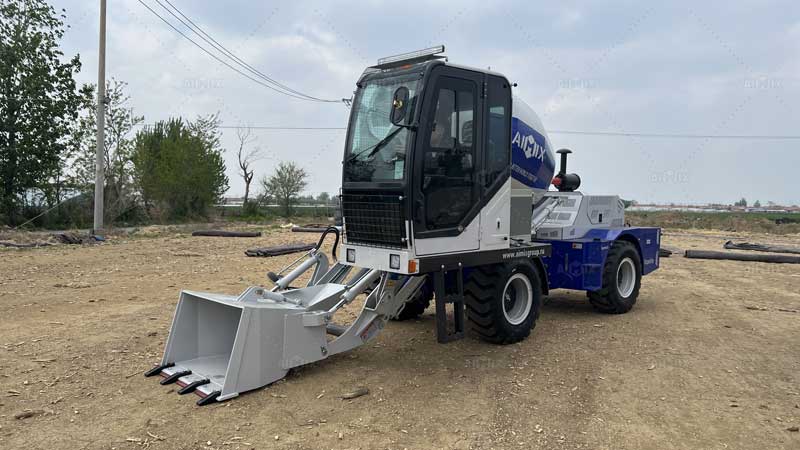 Ready Loader Concrete Mixer Would Be Sent To Russia