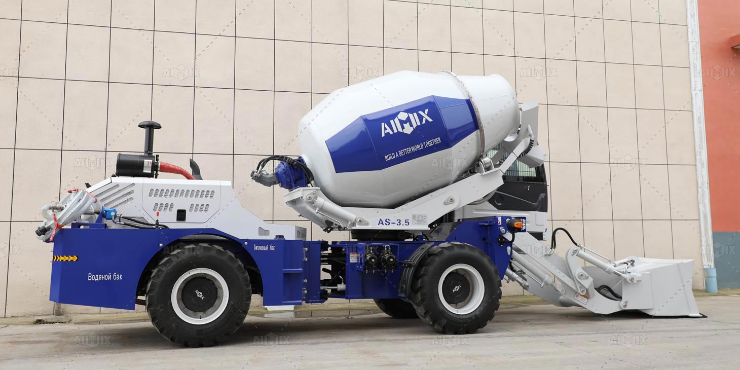 Our sale Advice - Self Loading Concrete Mixer AS-3.5