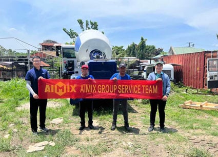 self loading concrete mixer service