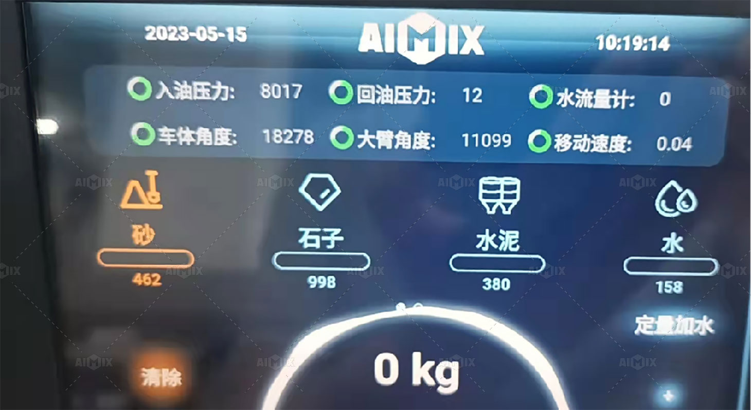 Main Data To Notice on Self Loading Mixer Weighing
