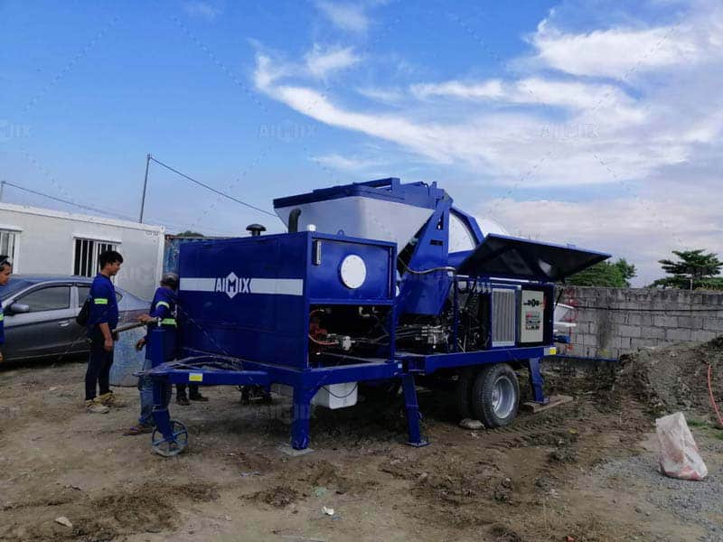 How Does A Concrete Pump Work - Mixer Pump
