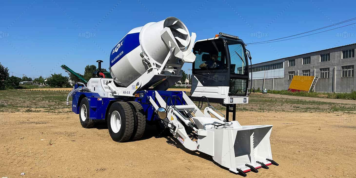 How To Solve The Problem Of Feeding Jam In Self Loading Concrete Mixer