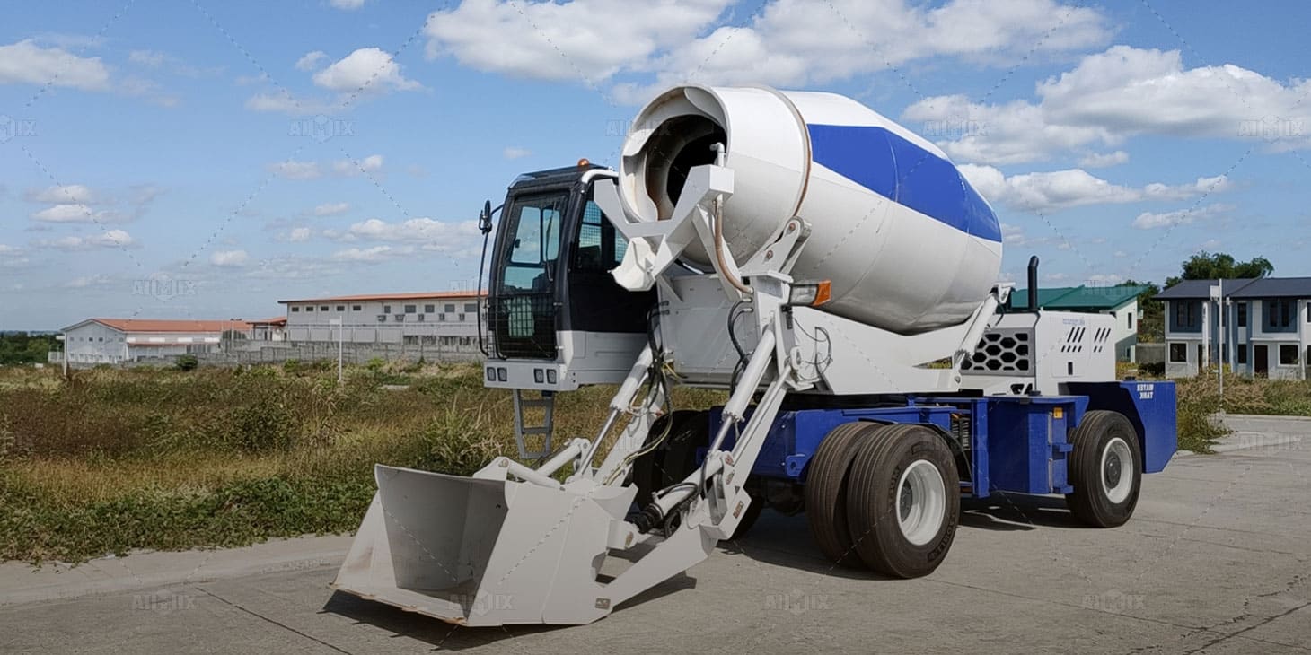 Solve The Problem Of Feeding Jam In Self Loading Concrete Mixer