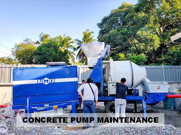 Effective Concrete Pump Maintenance On-site