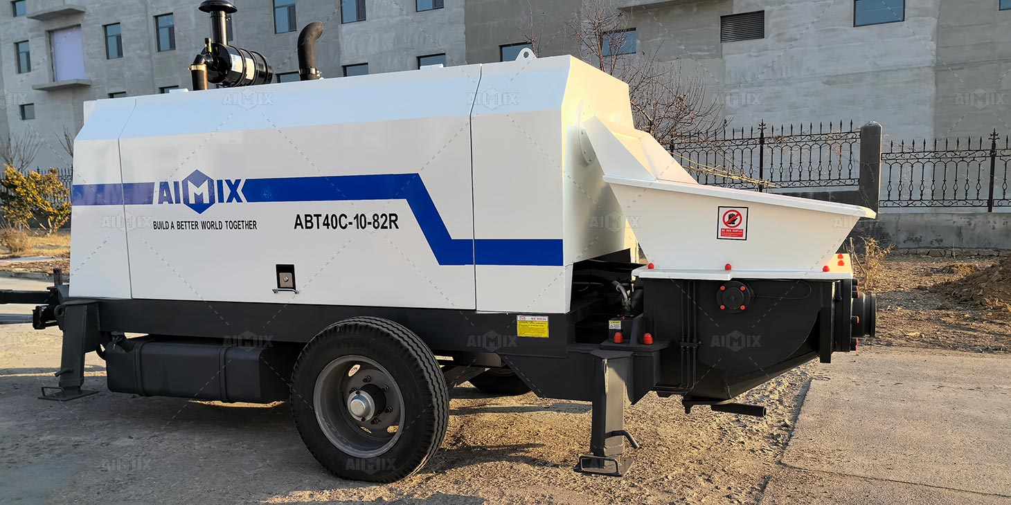 Regular Concrete Pump Maintenance IN aimix