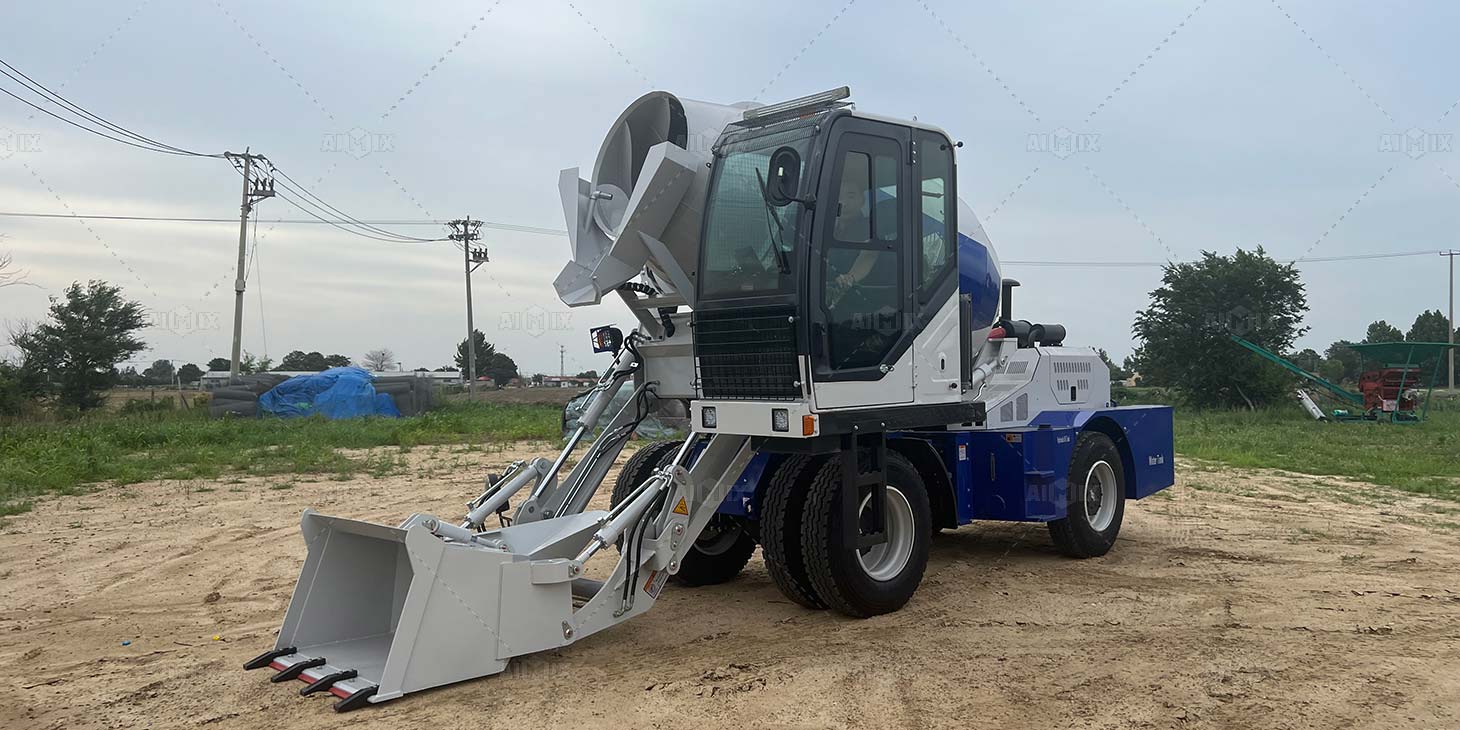 Self loading Concrete Mixer for Sale Canada