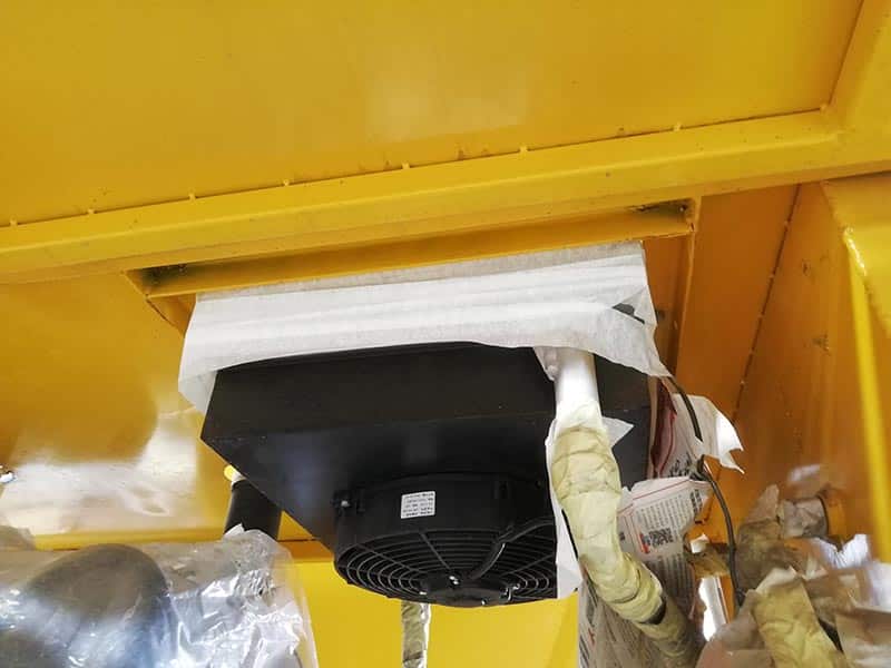 cooling system for hydraulic oil