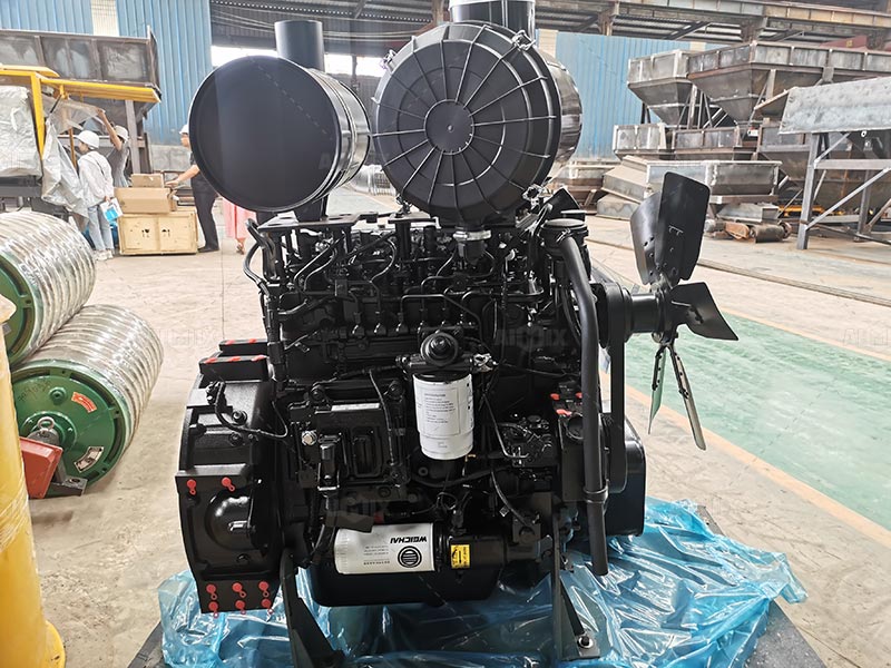 diesel engine for concrete pump