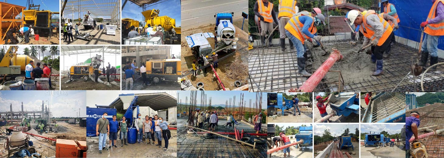 Concrete Pump Operation
