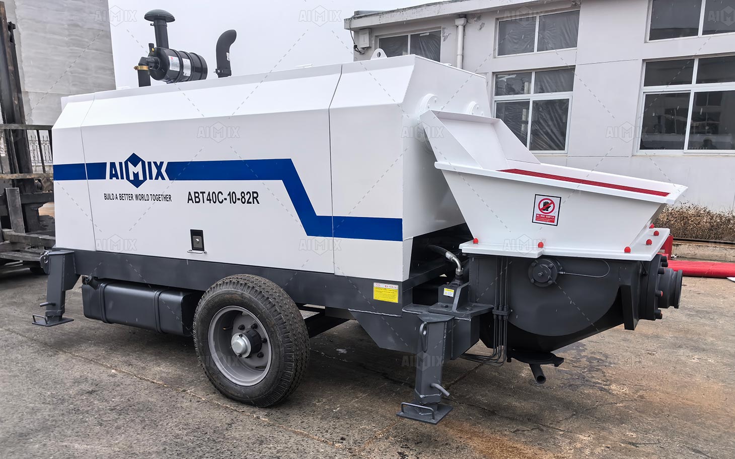 pompa beton andal di Grup AIMIX