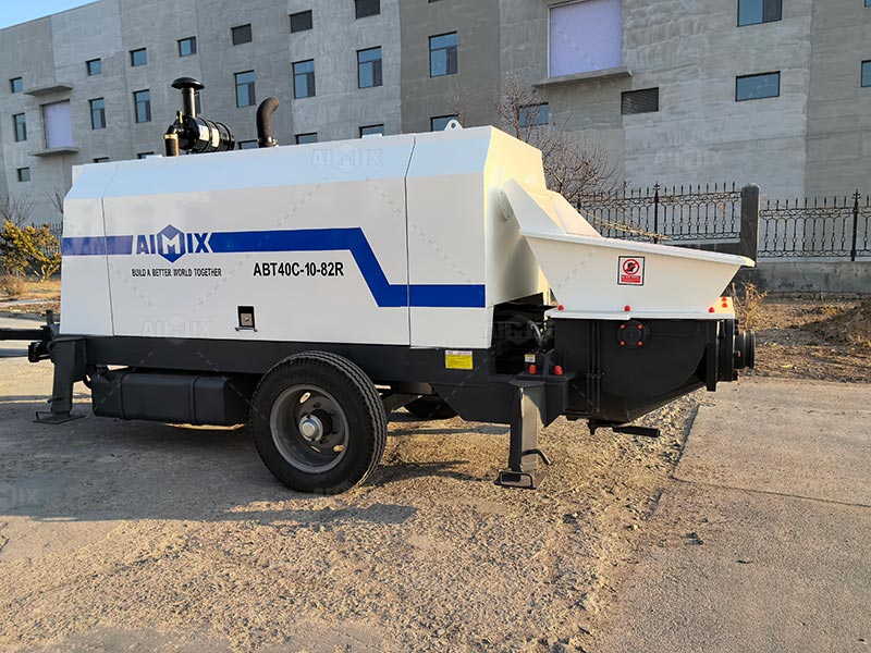 Diesel Engine Mobile Pumpcrete