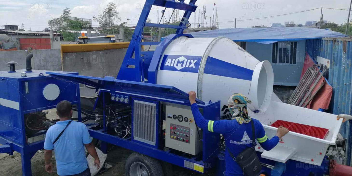 controlling concrete pumping