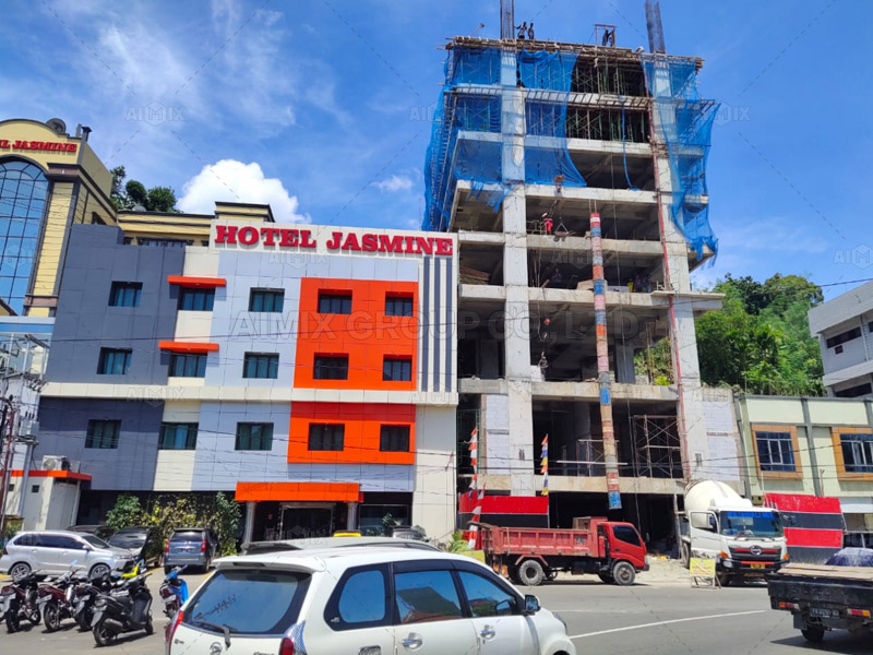 ABT40C Concrete Portable Pumping Machine for Hotel Construction in Papua, Indonesia