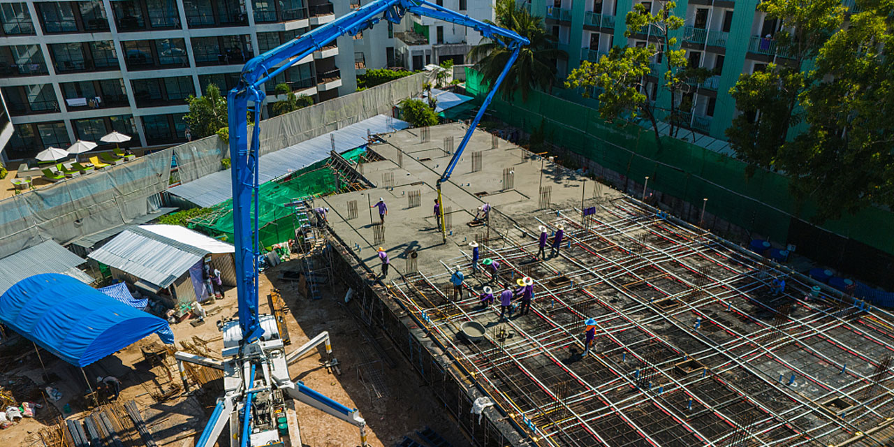 Boom Pump - Zimbabwe - High-rise Building