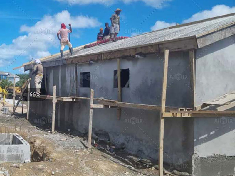 For House Construction - Trailer Concrete Pump