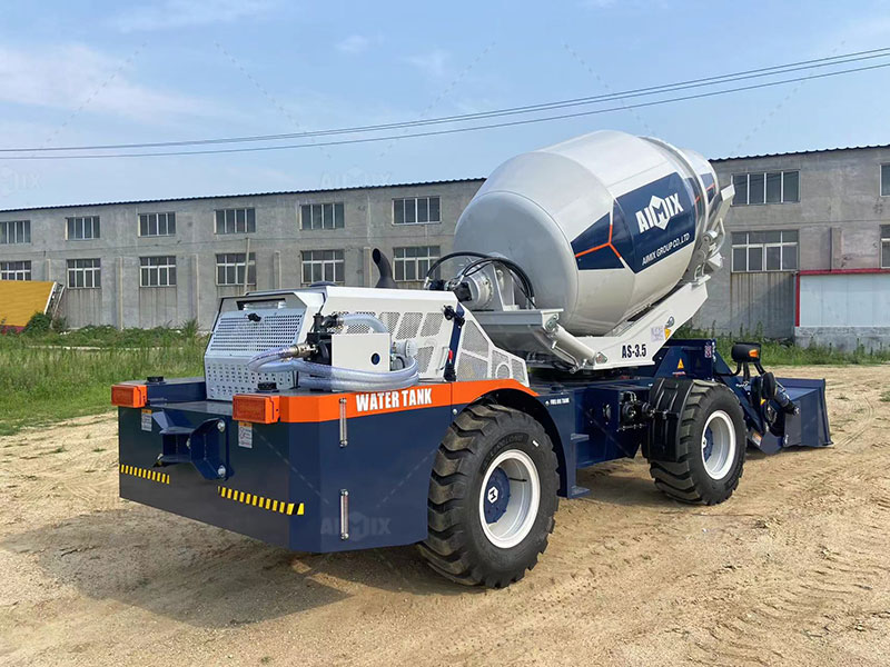 Self Loading Mixer Operation