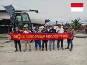 Concrete Mixer Self loading in Indonesia