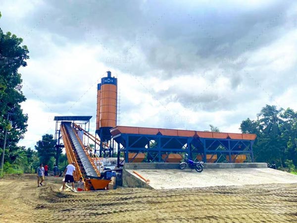 Belt-type rmc plant features