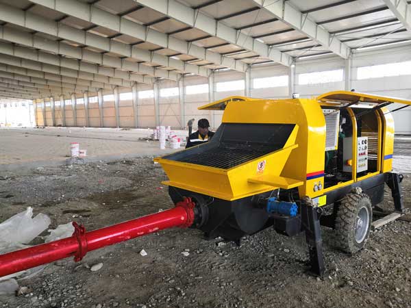 Pumping Concrete in Uzbekistan