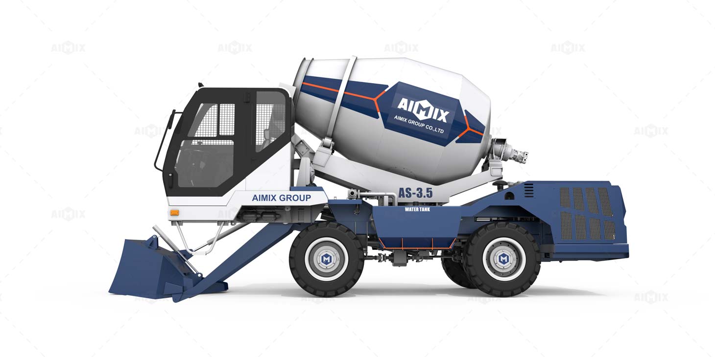 Hydraulic Type - AS-3.5 Self Loading Mixer Dubai