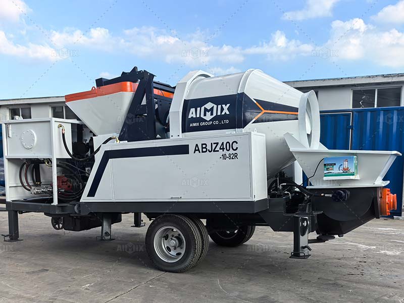 concrete pump mixer for sale in AIMIX