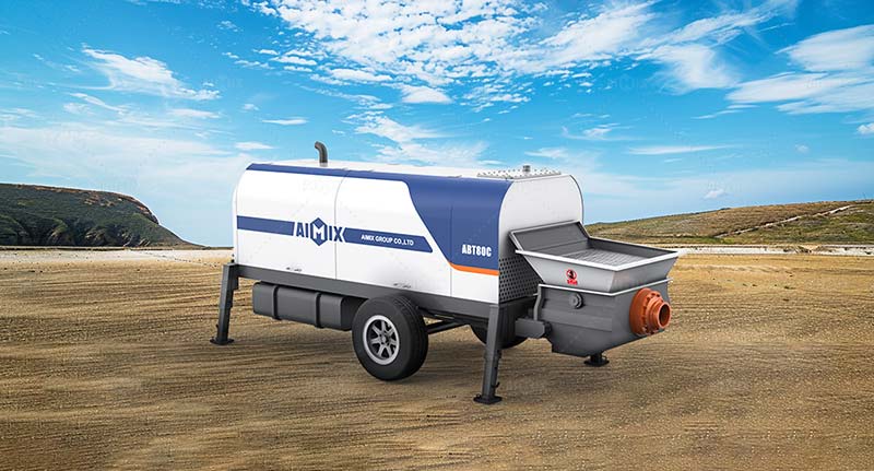 ABT80C Diesel RMC Concrete Pump Machine