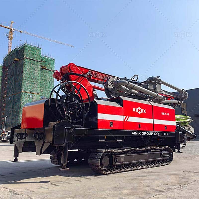 ABY-18 Crawler Type Boom Concrete Pump Car