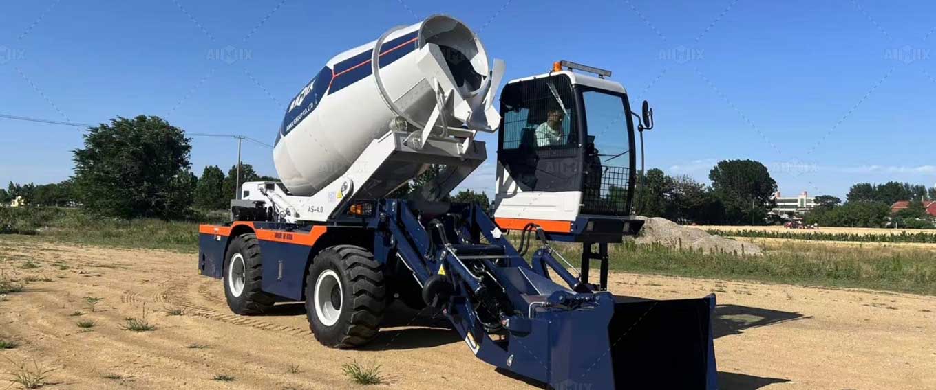 as-4.0 self loading concrete mixer for sale in the Philippines