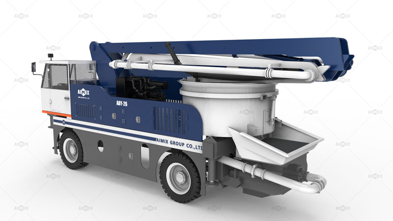 26m Wheeled Boom Pumping Equipment