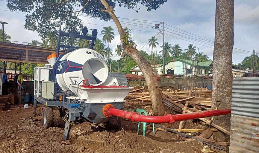 ABJZ40C Diesel Mixing Pump for Warehouse Construction in Cavite
