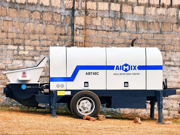 ABT40C Trailer Mounted Concrete Pump Small Size