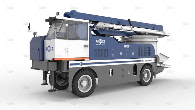 ABY-20 Wheeled Small Boom Pump Truck