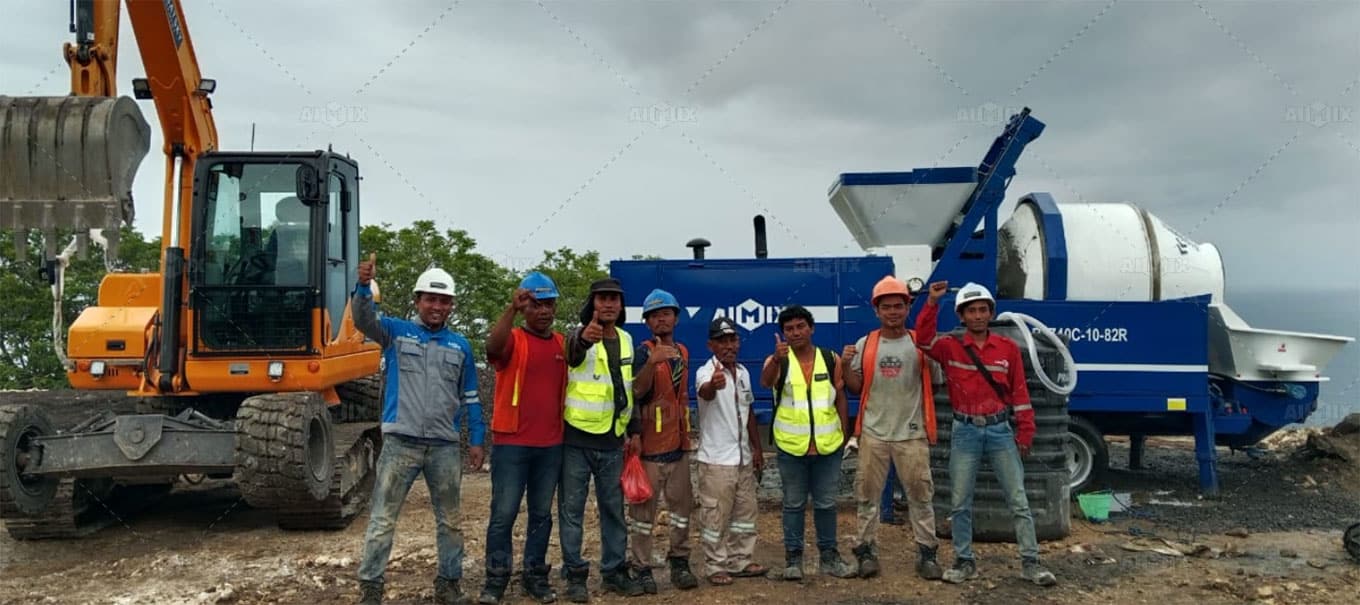 best after-sales service may add concrete pump cost