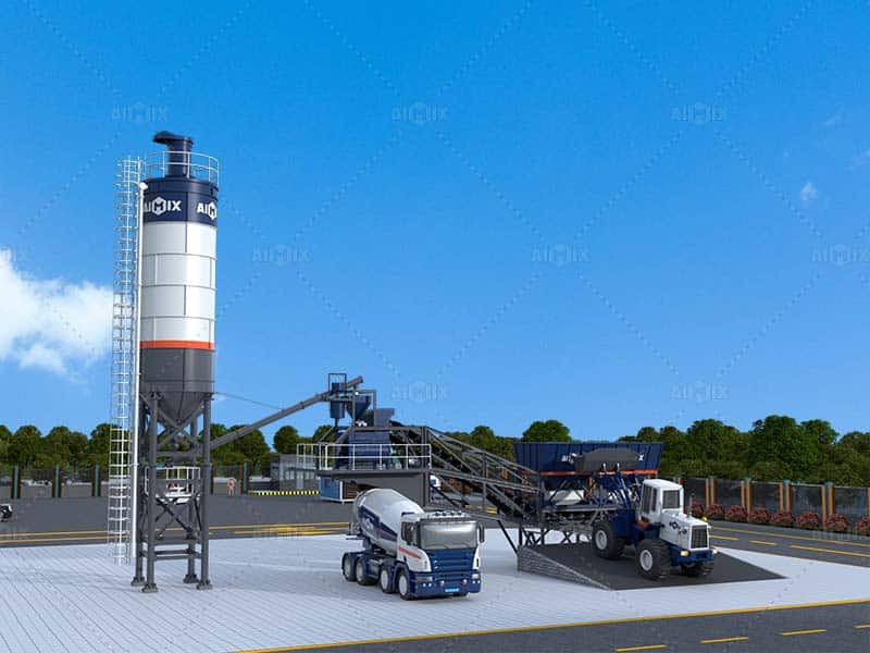 AJY35 Portable Batch Plant