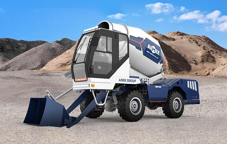 AS-3.5H Hydraulic Self Loader Mixer