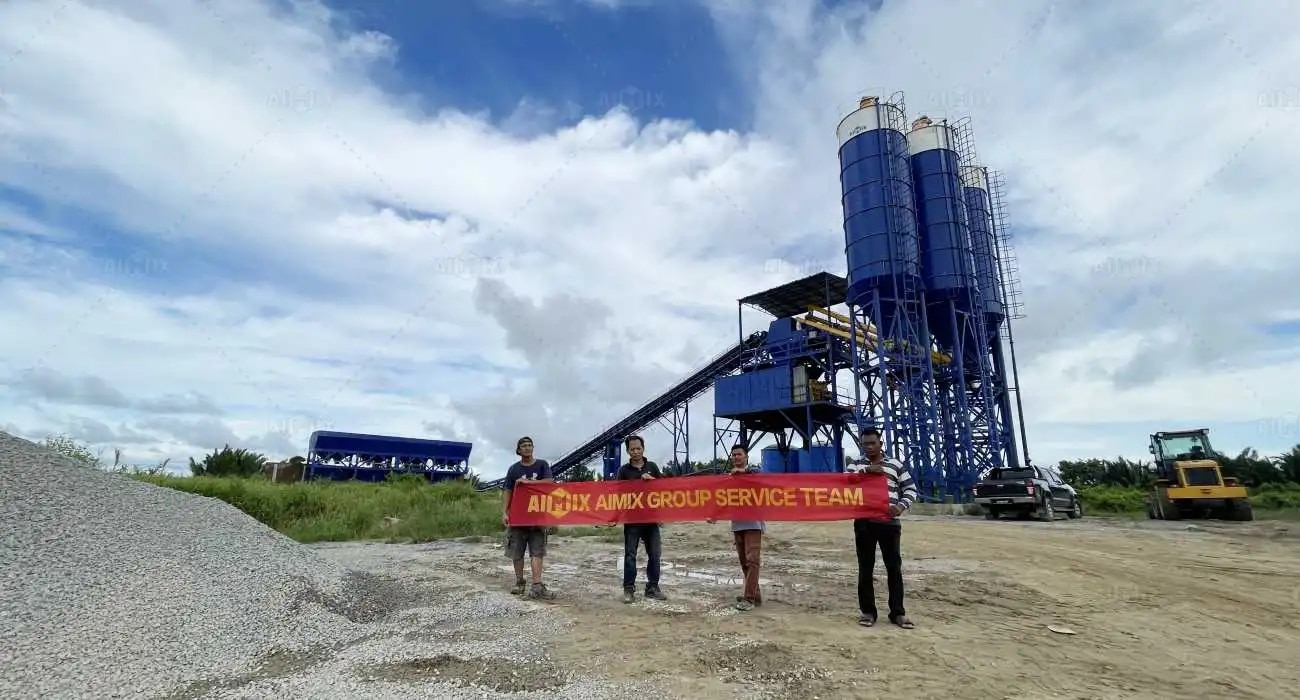 Considerate Service for AIMIX Concrete Plant