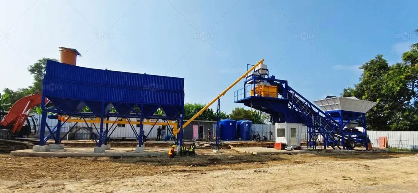 advantages of using mobile concrete batching plant
