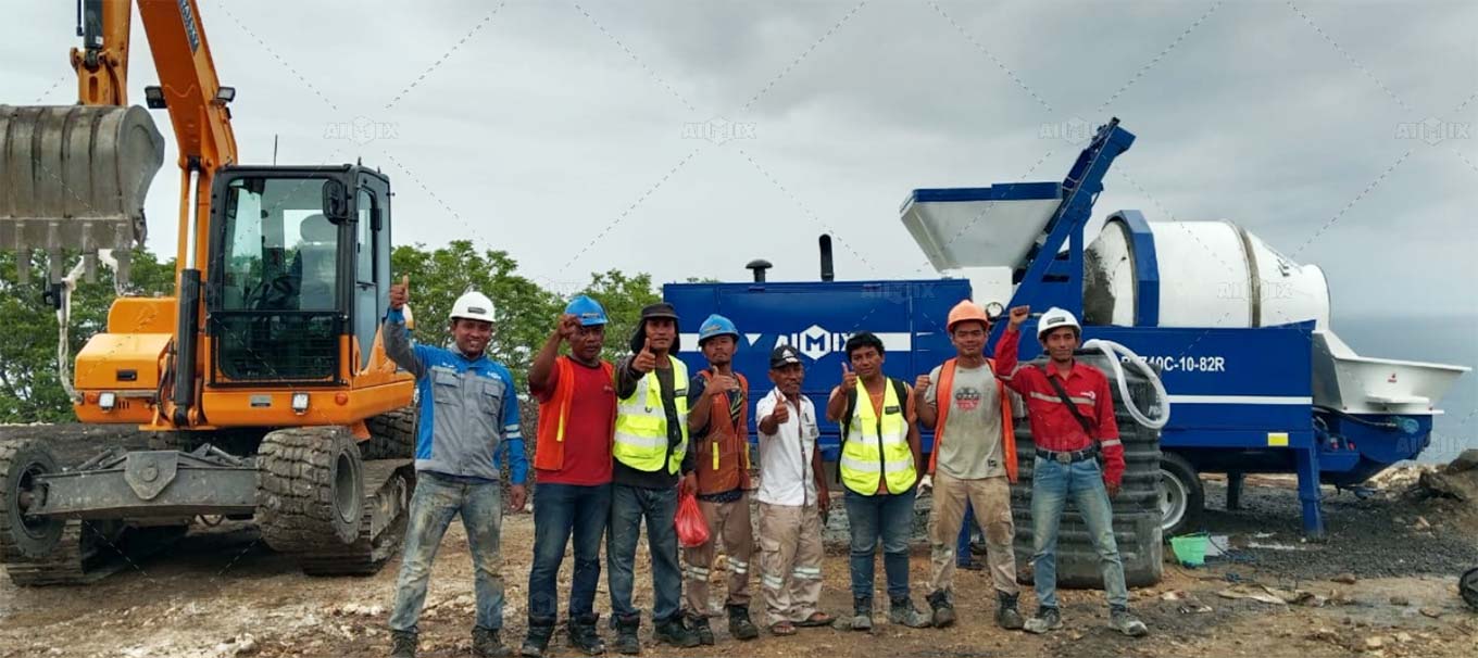 benefits of using concrete mixer pump
