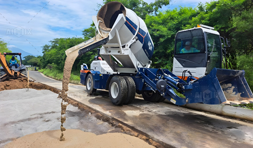 AS-4.0 For Concrete Road Widden Project in El Salvador