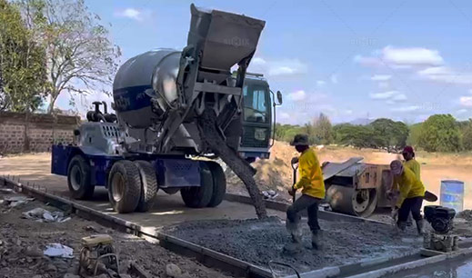AS-3.5 Self Loading Mixer for Foundation Construction in Philippines