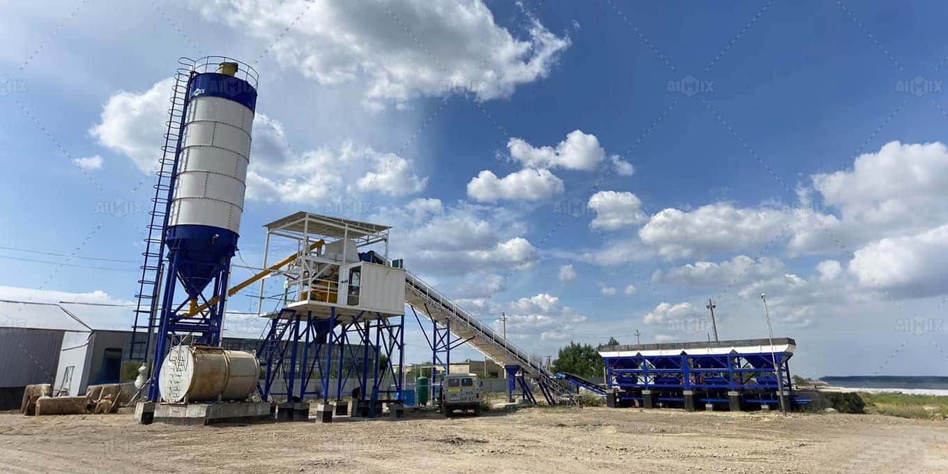 best concrete batching plant price in AIMIX