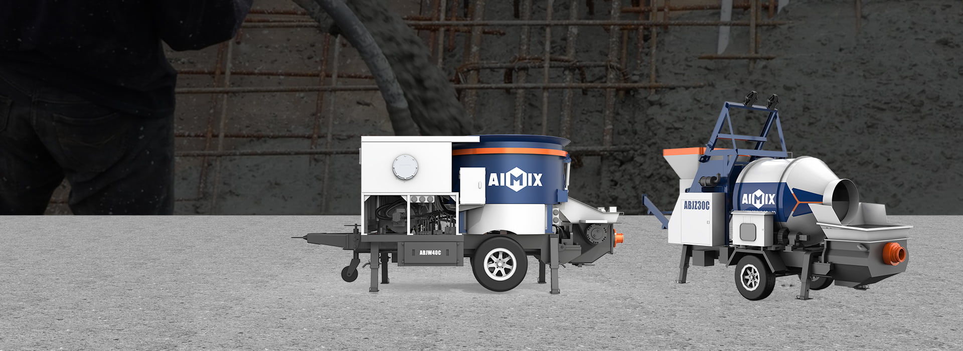 concrete mixer pump