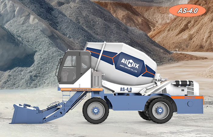 AS-4.0 self concrete mixer in jamaica
