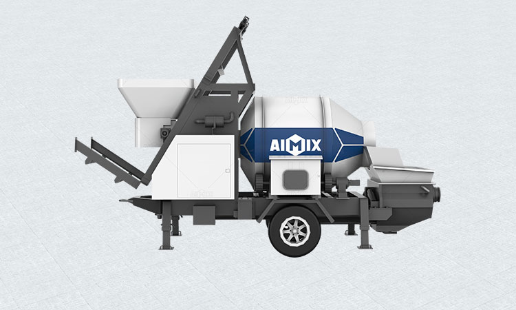 ABJZ30C Diesel Concrete Mixer with Pump