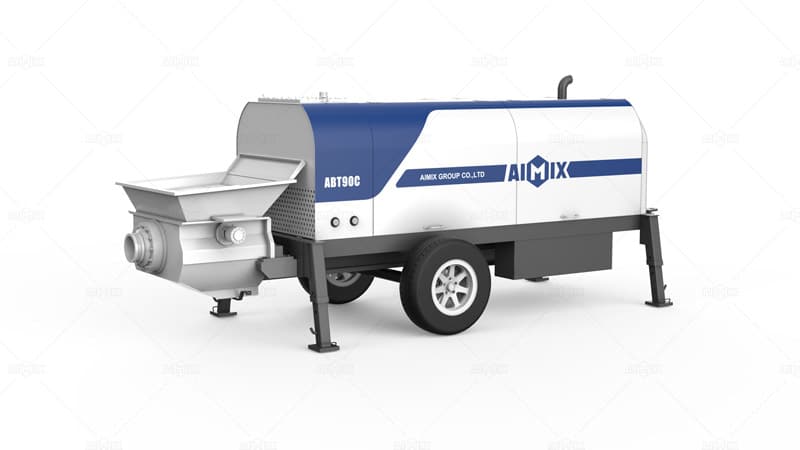 ABT90C Diesel Engine Concrete Pump Stationary