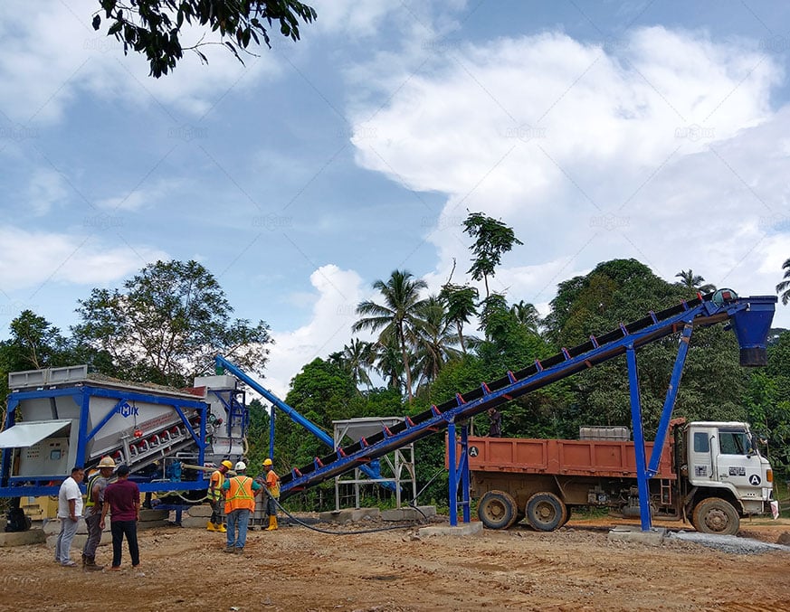 AJSY35 for road construction in Malaysia