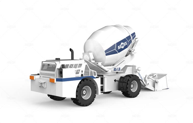 AS 1.8 Small Self Loader Concrete Mixer for Sale