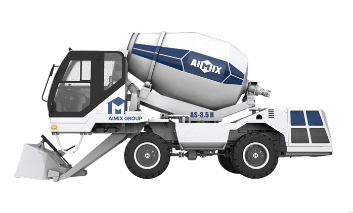 Fully Hydraulic Type self loading mixer