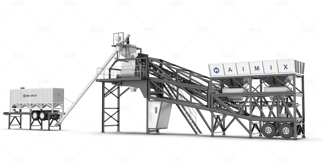 mobile ready mix plant sale